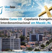 Curso CEI no dia 29 de novembro, na Igreja Assembleia de Deus em Maceió/AL